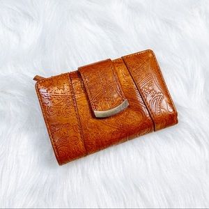 Faux Brown Leather Wallet